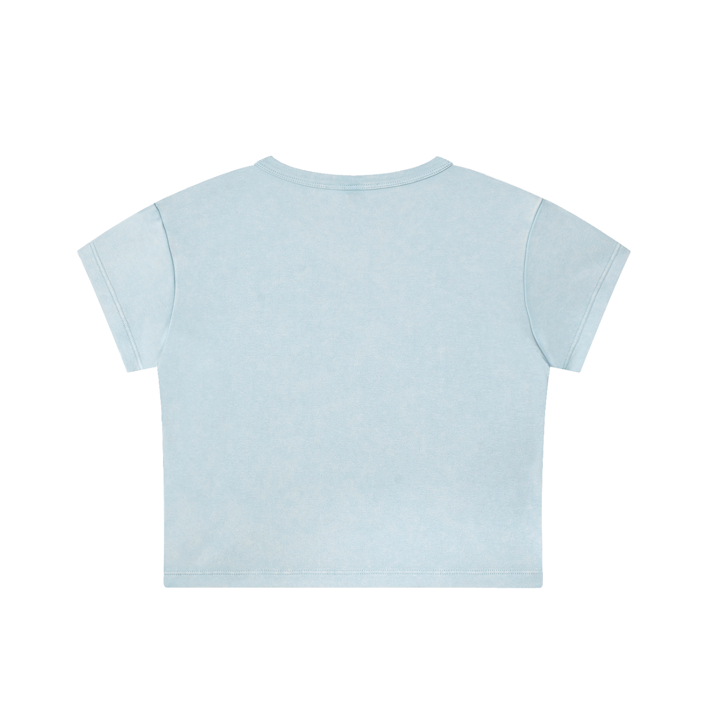 Between Sets Baby Tee - Sky Blue