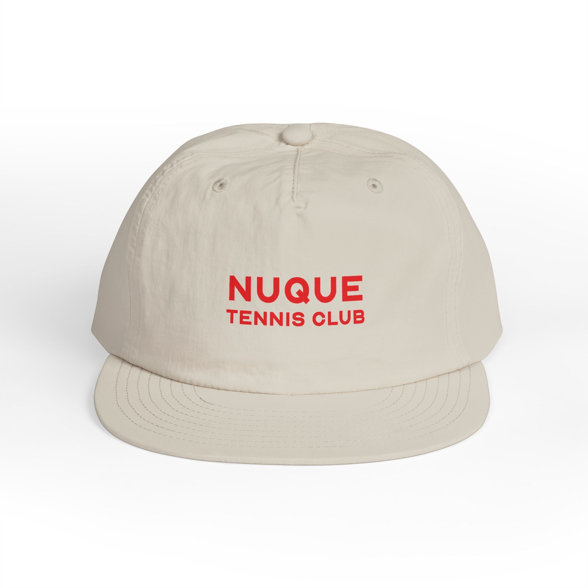 Club Cap - Ivory / Red