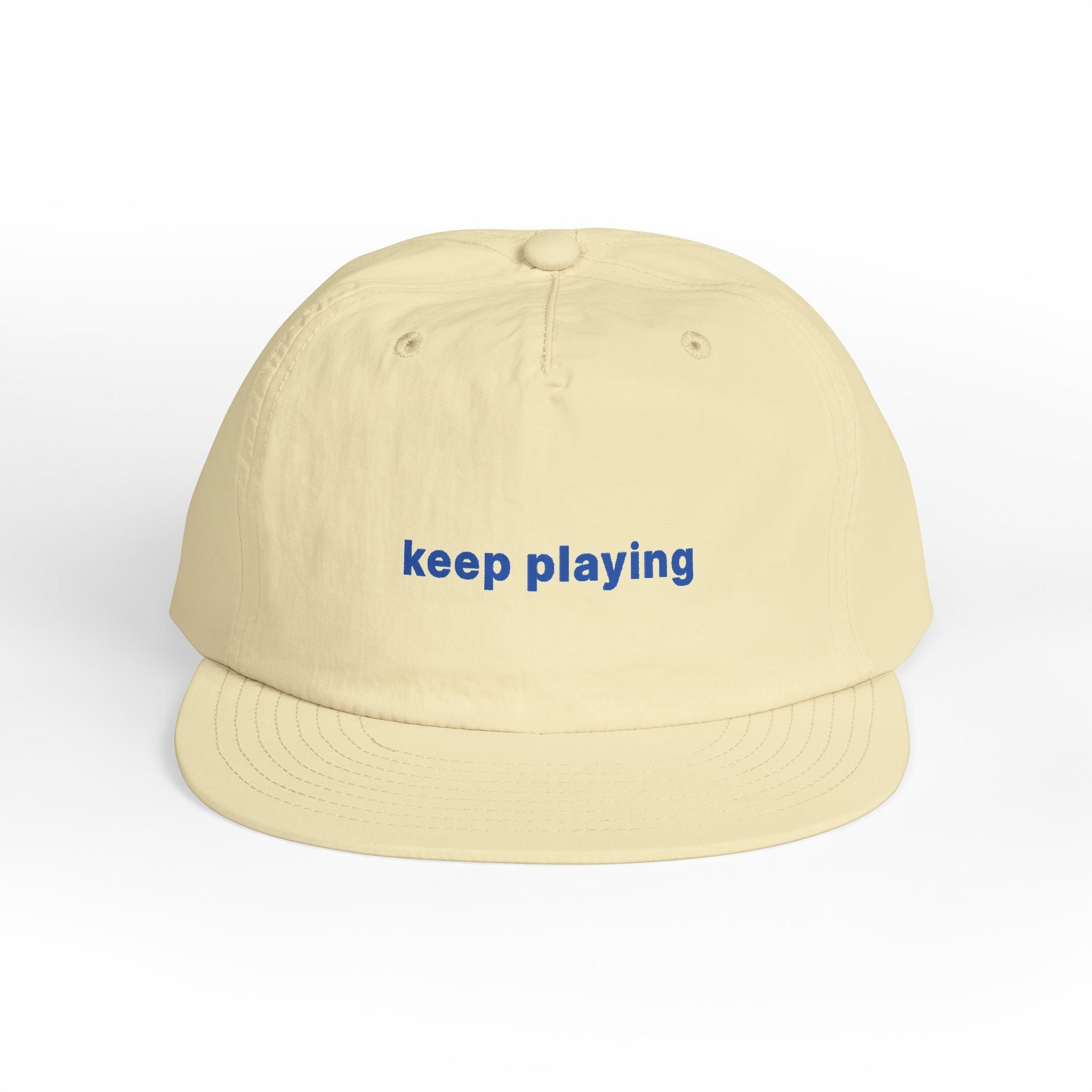 Keep Playing Hat - Cobalt