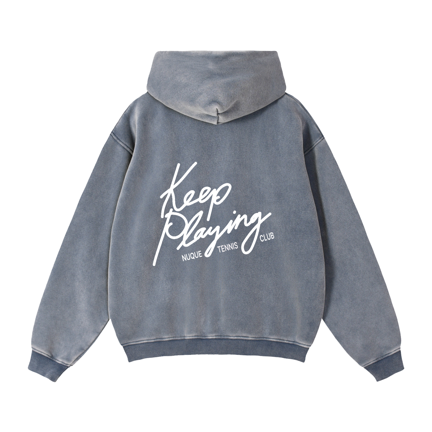 The Keep Playing Hoodie - Court Blue