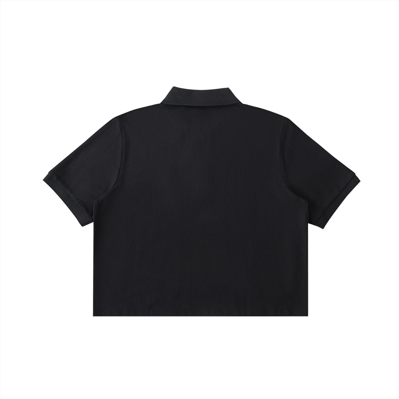 Club Polo - Cropped / Black