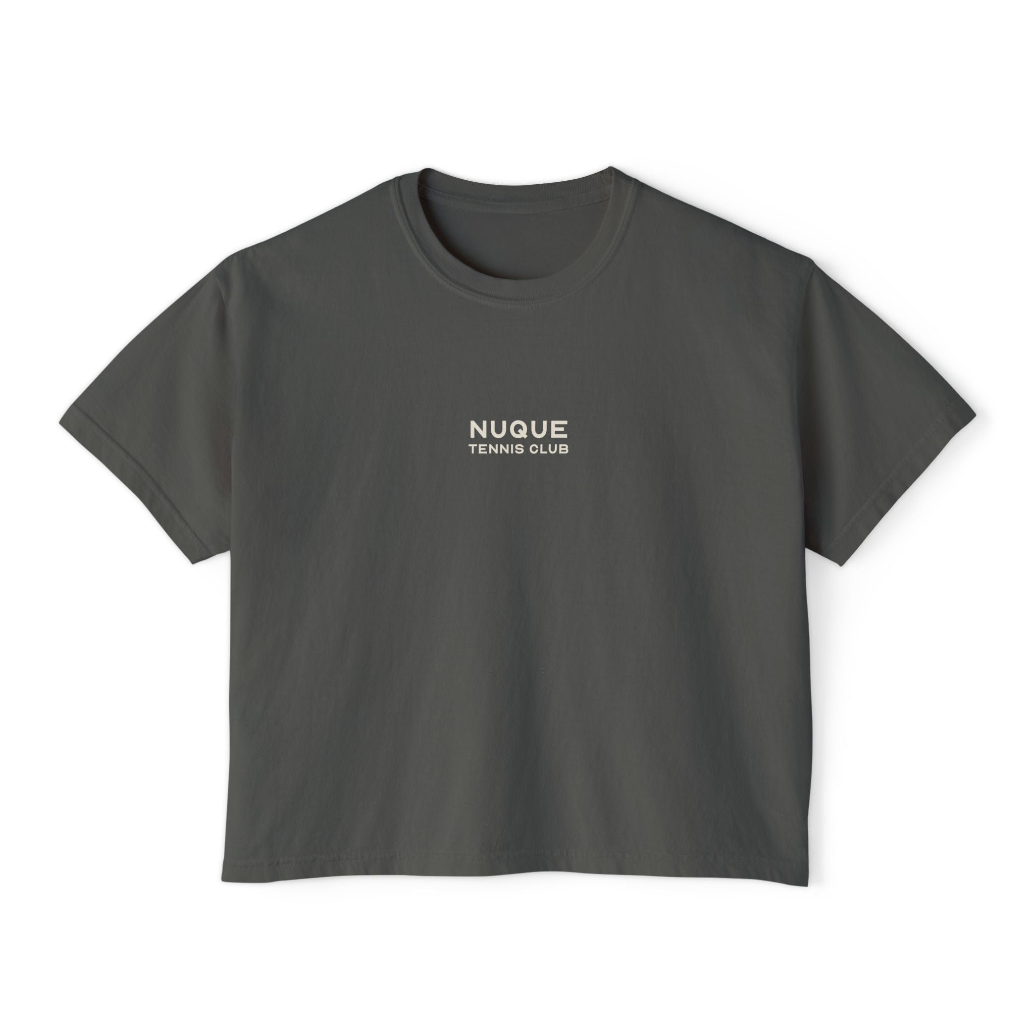 Club Crop Tee - Graphite