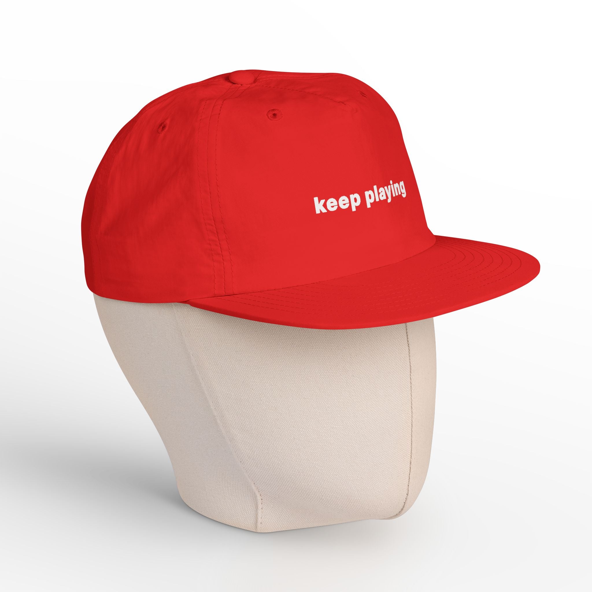 Keep Playing Hat - Club Red