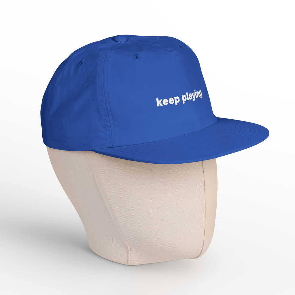 Keep Playing Hat - Cobalt