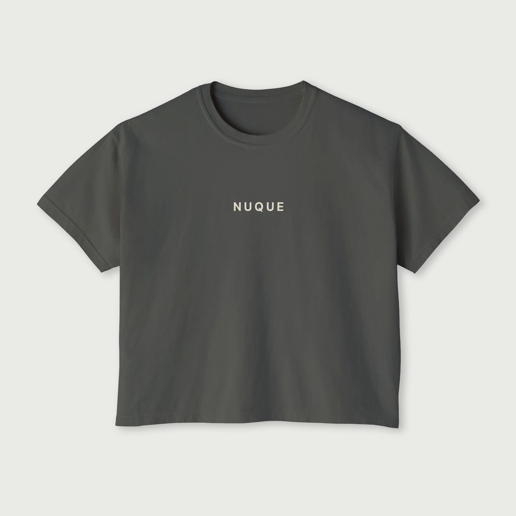 Form Crop Tee - Graphite