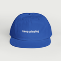 Keep Playing Hat - Cobalt