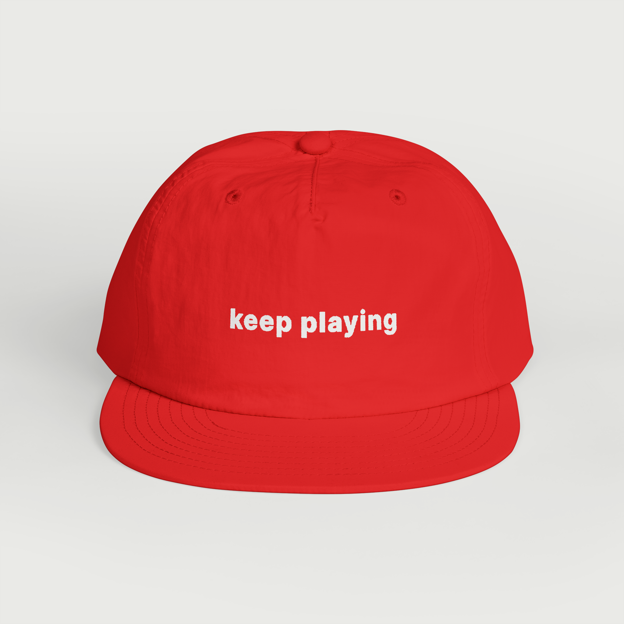 Keep Playing Hat - Red