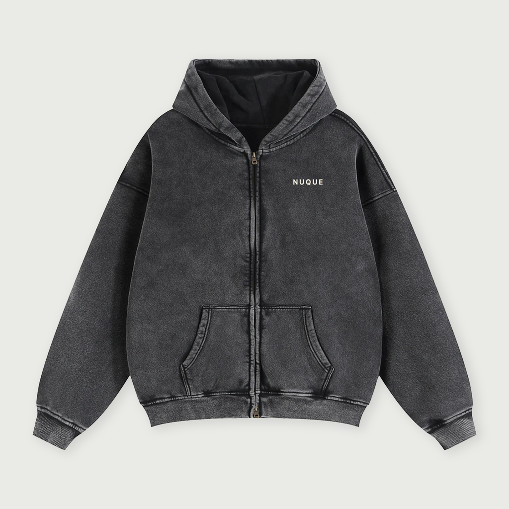 Keep Playing Zip Hoodie - Black
