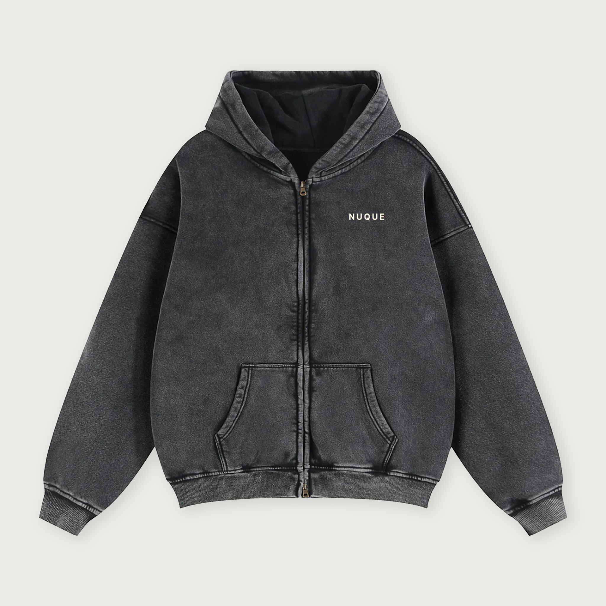 Keep Playing Zip Hoodie - Black