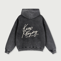 Keep Playing Zip Hoodie - Black