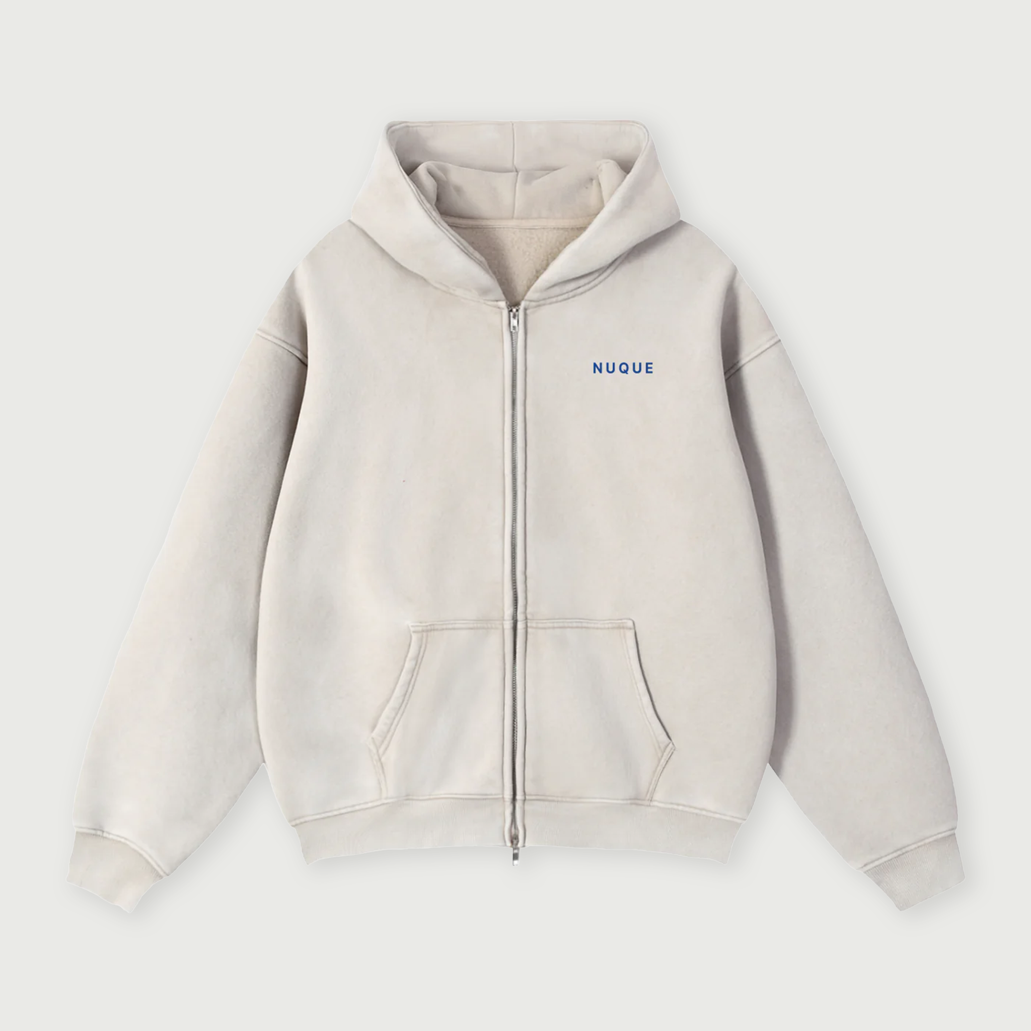 Keep Playing Zip Hoodie - Ivory