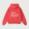 Keep Playing Zip Hoodie - Red