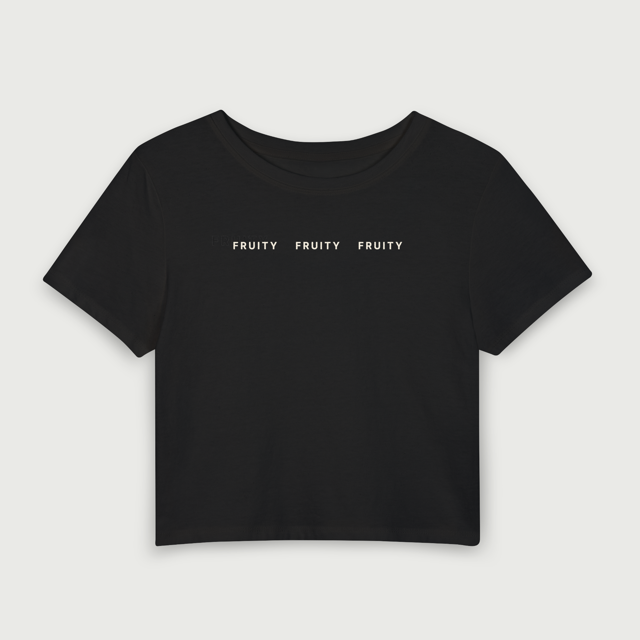 Triple Fruity Baby Tee - Black