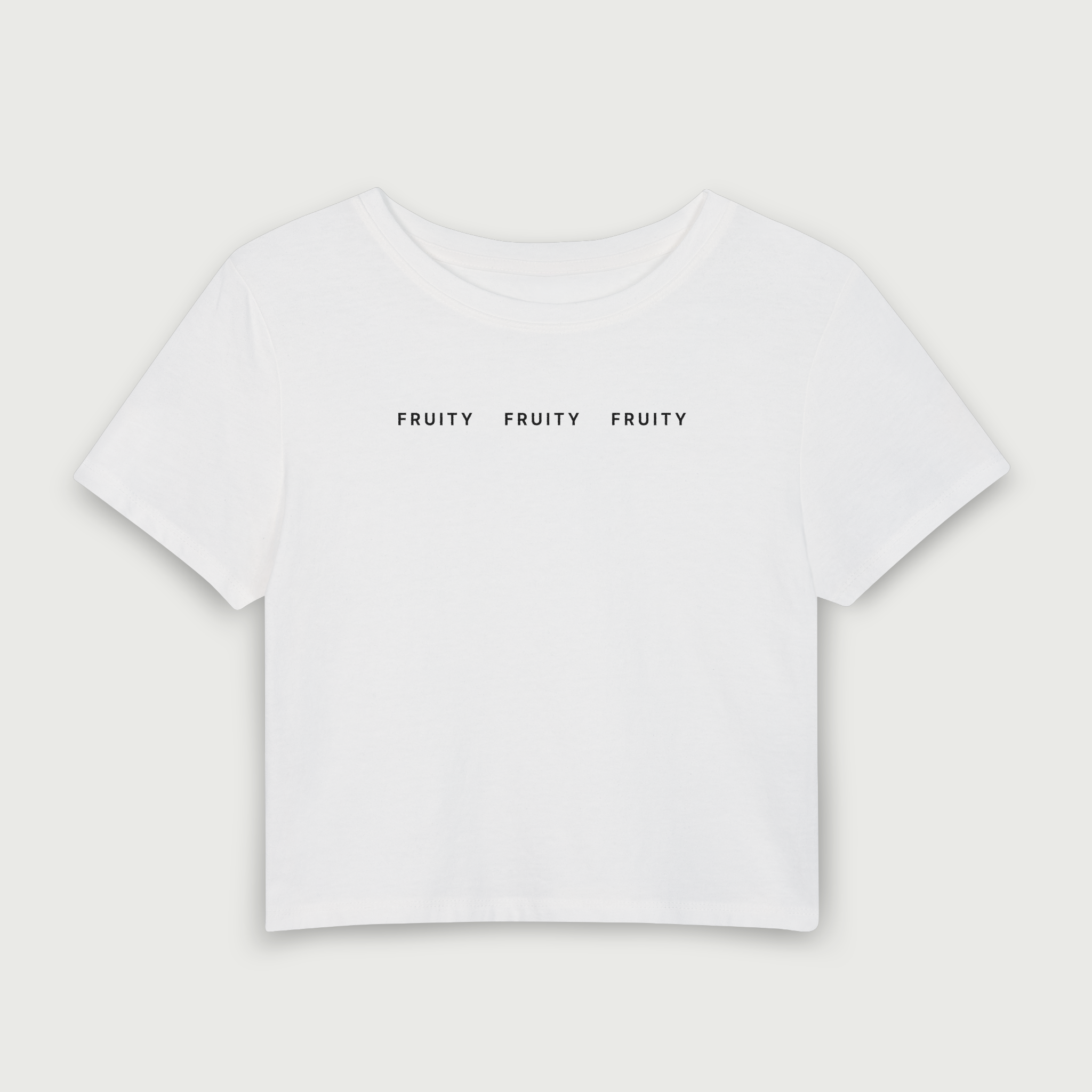 Triple Fruity Baby Tee - White