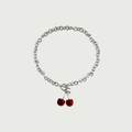 Cherry Charm Necklace - Red (Preorder)