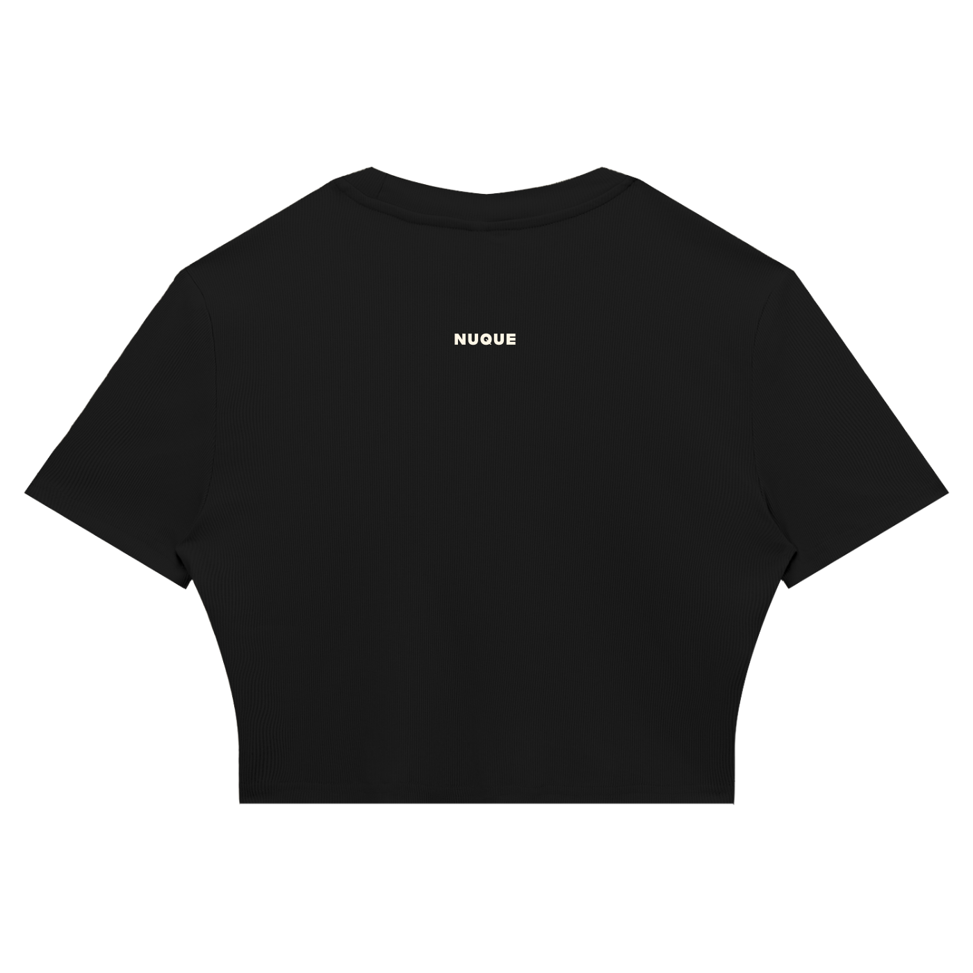 Keep Playing Crop Tee - Black