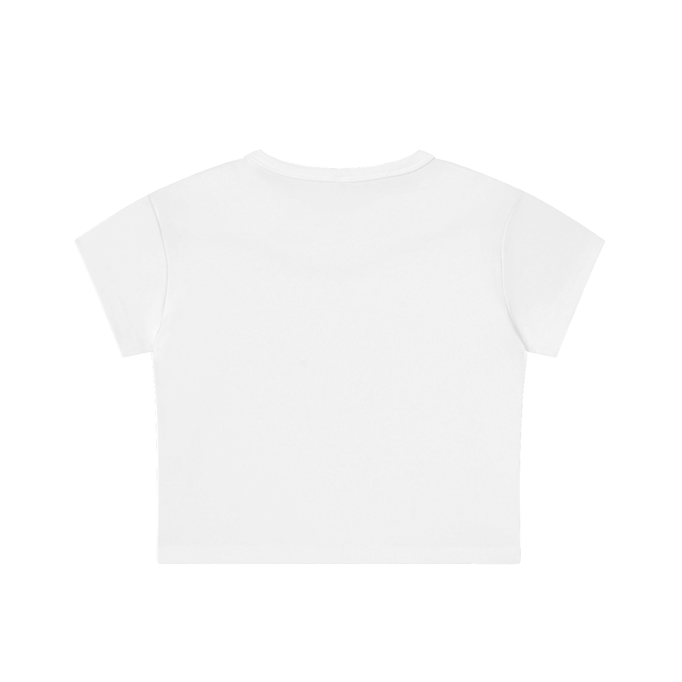 Between Sets Baby Tee - Chalk White