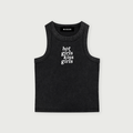 Girls Kiss Girls Tank - Black