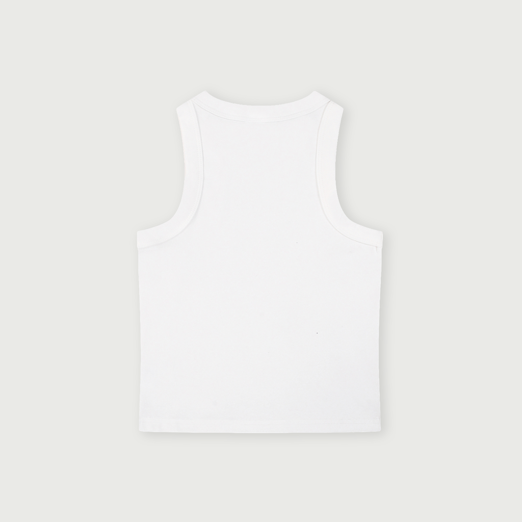 Girls Kiss Girls Tank - White