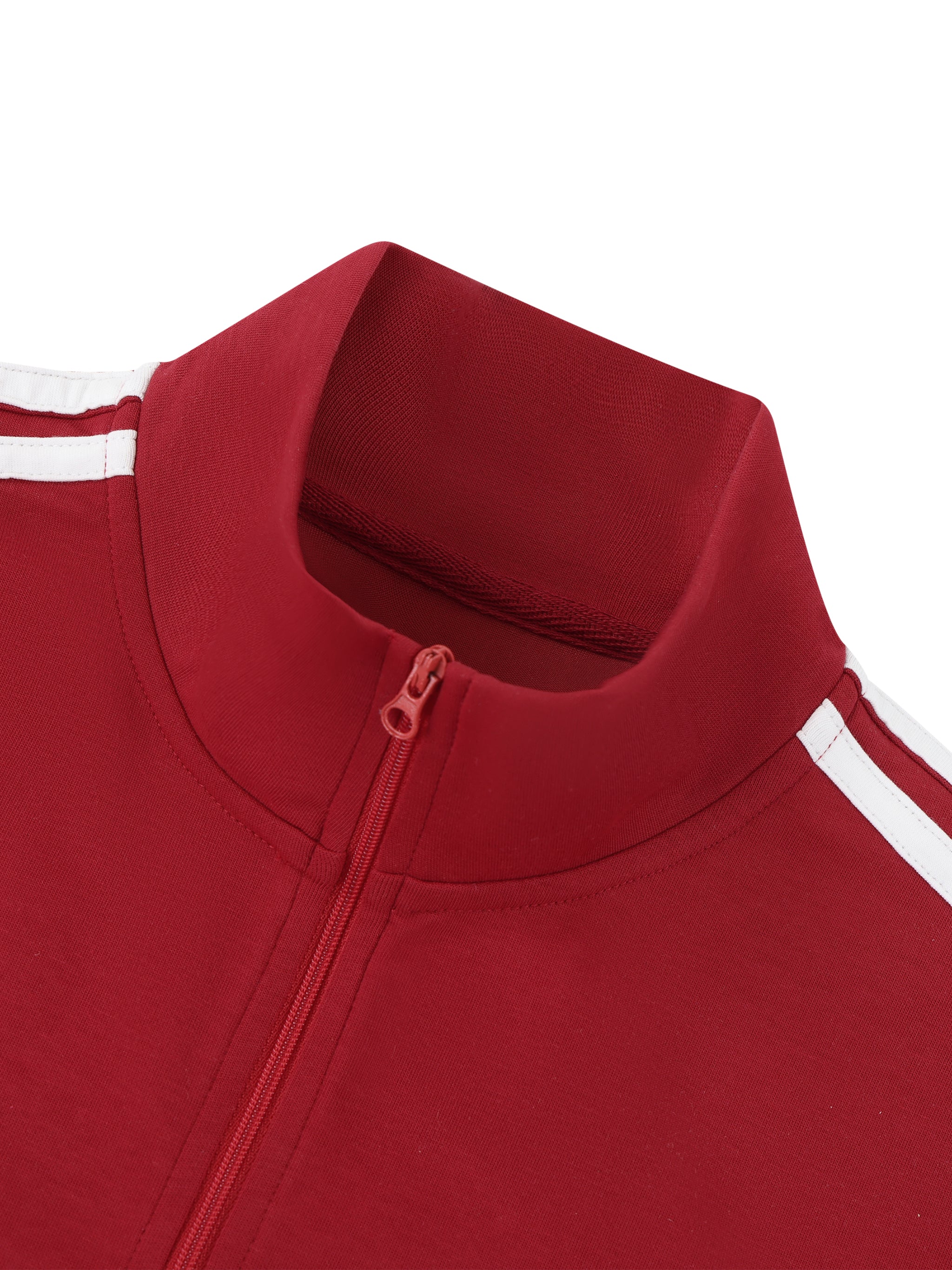 Court Zip Top - Red