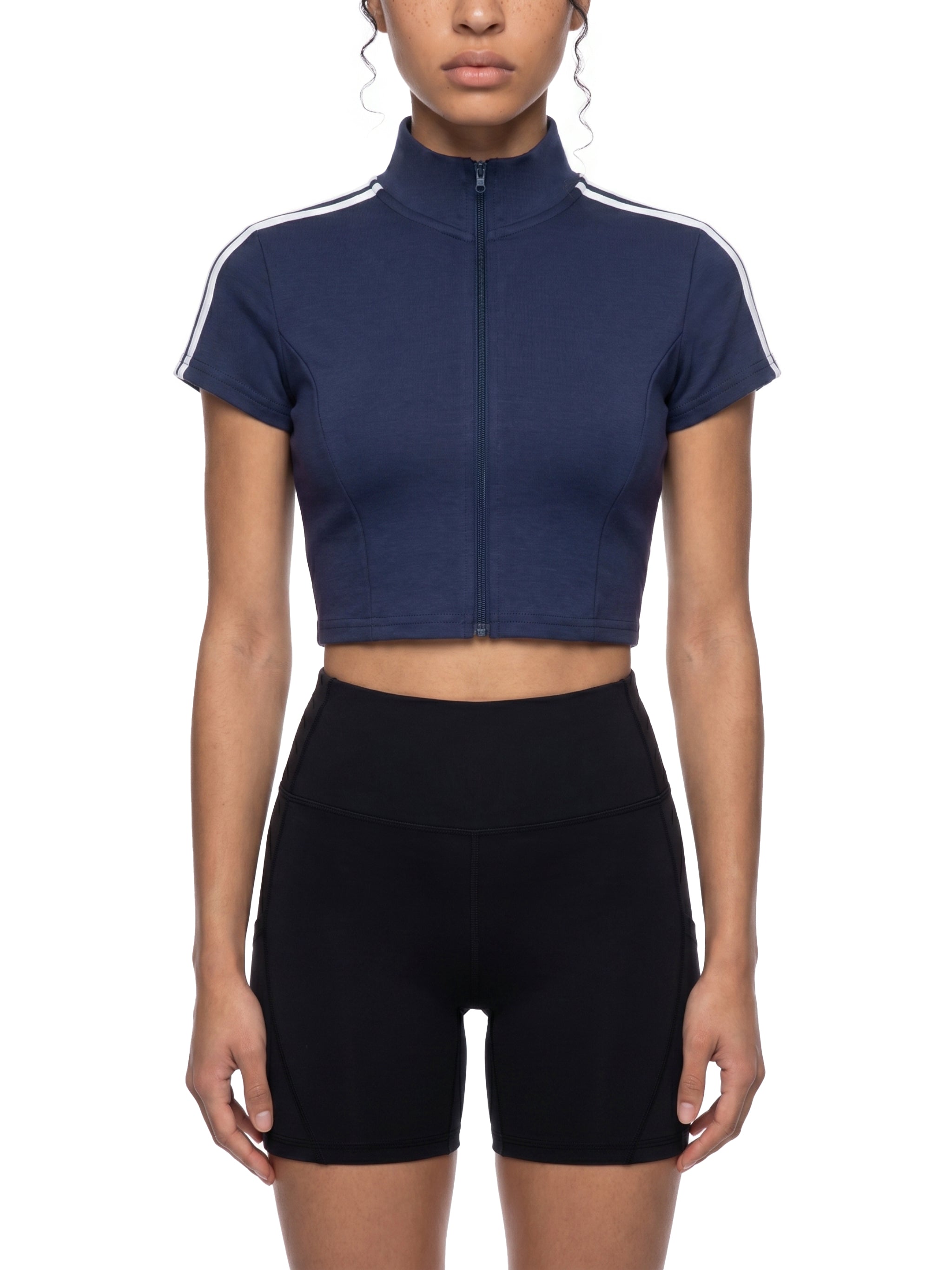 Court Zip Top - Red