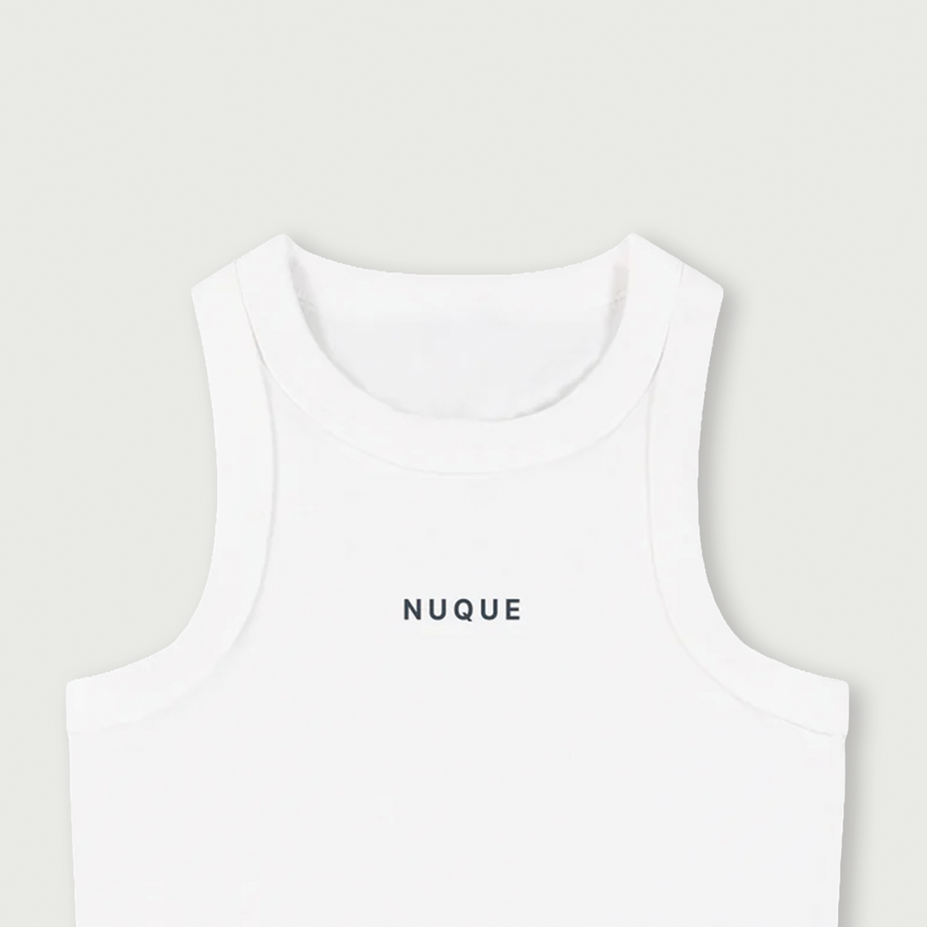 NUQUE Tank - Chalk White