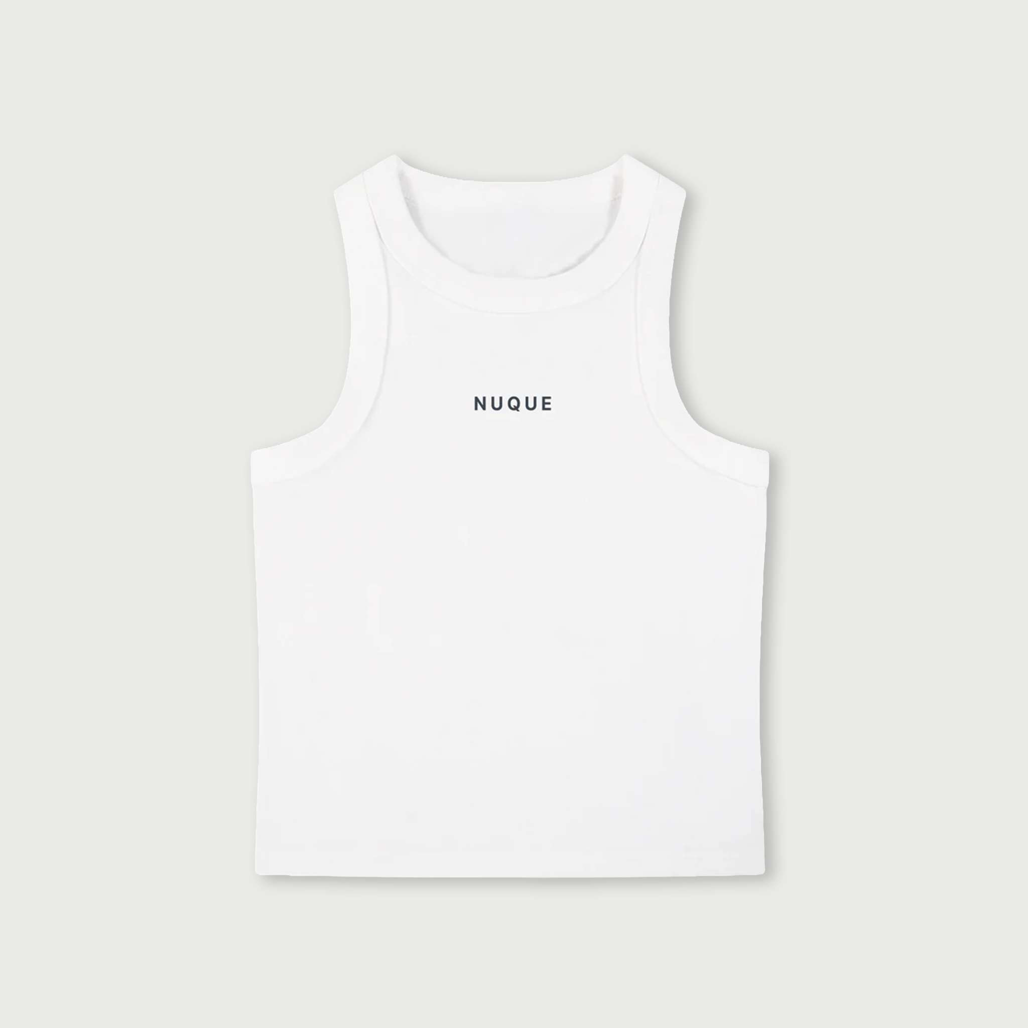 NUQUE Tank - Chalk White